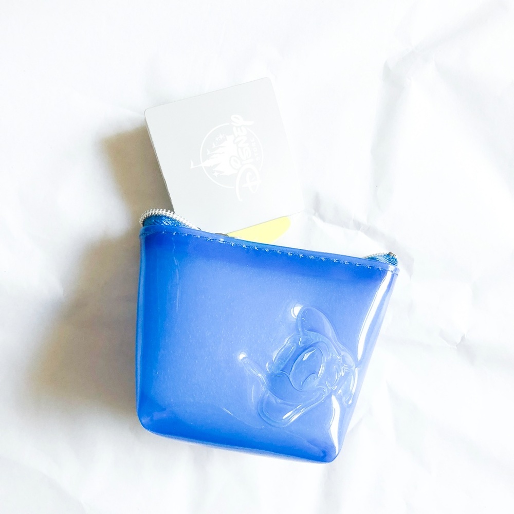 Disney Blue Donald Duck Mini Coin Pouch